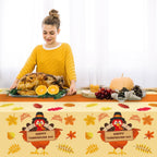 Summer Party Decorations - Summer Decorations for Home - 2 Pack Disposable Plastic Tablecloth | Floral Tablecloth for Mothers Day Wildflower Butterfly Birthday Garden Party Decorations