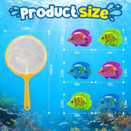 Diving Pool Toys, Bath Toys Set for Kids Shower Ages 3-12, Beach Essentials Water Toy Pool Games Summer Swim Water Dive Sinking Mermaid Toys