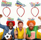 Soccer Headbands 2026 World Cup Party Accessories,Soccer Decorations and Fan Gear Sports Themed Party Favors & Decorations 3PCS