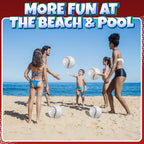 Inflatable Balls (Pack of 12) 16-inch, Beach Balls Bulk for Beach Toys & Birthday Party Decorations & Party Favors for Kids, Goodie Bags Stuffers