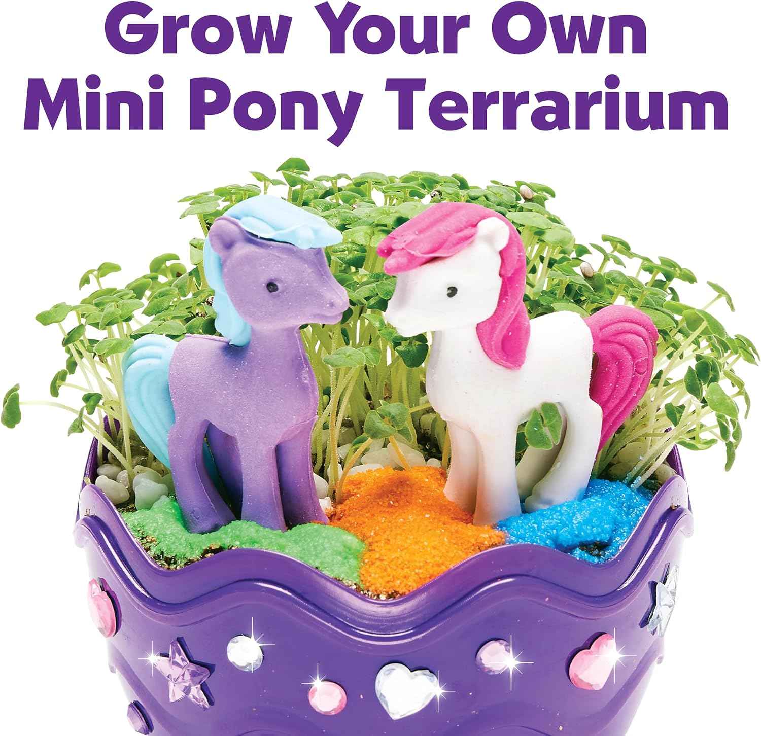 Creativity for Kids Mini Garden: Gifts for Girls, Crafts and Toys, Stocking Stuffers for Kids (Ages 6+)