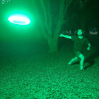 TOSY Flying Disc - 108 RGB Multicolor or 36 Monocolor LEDs, Super Bright, Smart Modes, Easter Basket Stuffers Gift, Camping Toy for Kid/Teen/Adult, Auto Light Up, Rechargeable, Waterproof, 175g