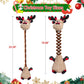Motsamla Christmas Dog Toy – Plush Squeaky Reindeer with Crinkle Paper