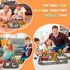 Magnetic Tiles Building Blocks for 3 4 5 6 7 8+ Years Old Boys Girls Colorful Magnet Stacking Toys Birthday Gift for Toddlers STEM Preschool Educational Construction Tiles Set