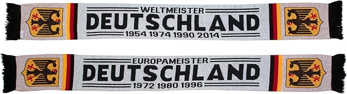 Deutschland Germany Soccer Knit Scarf