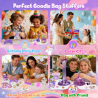 Cloud Slime kit for Girls Ages 8-12, Toys for Girls and Boys, for Kids Slime Set Party kit Goodie Bag Stuffers, 4 5 6 7 8 9 10 Year Old Girl Birthday Gift Cute Stuff