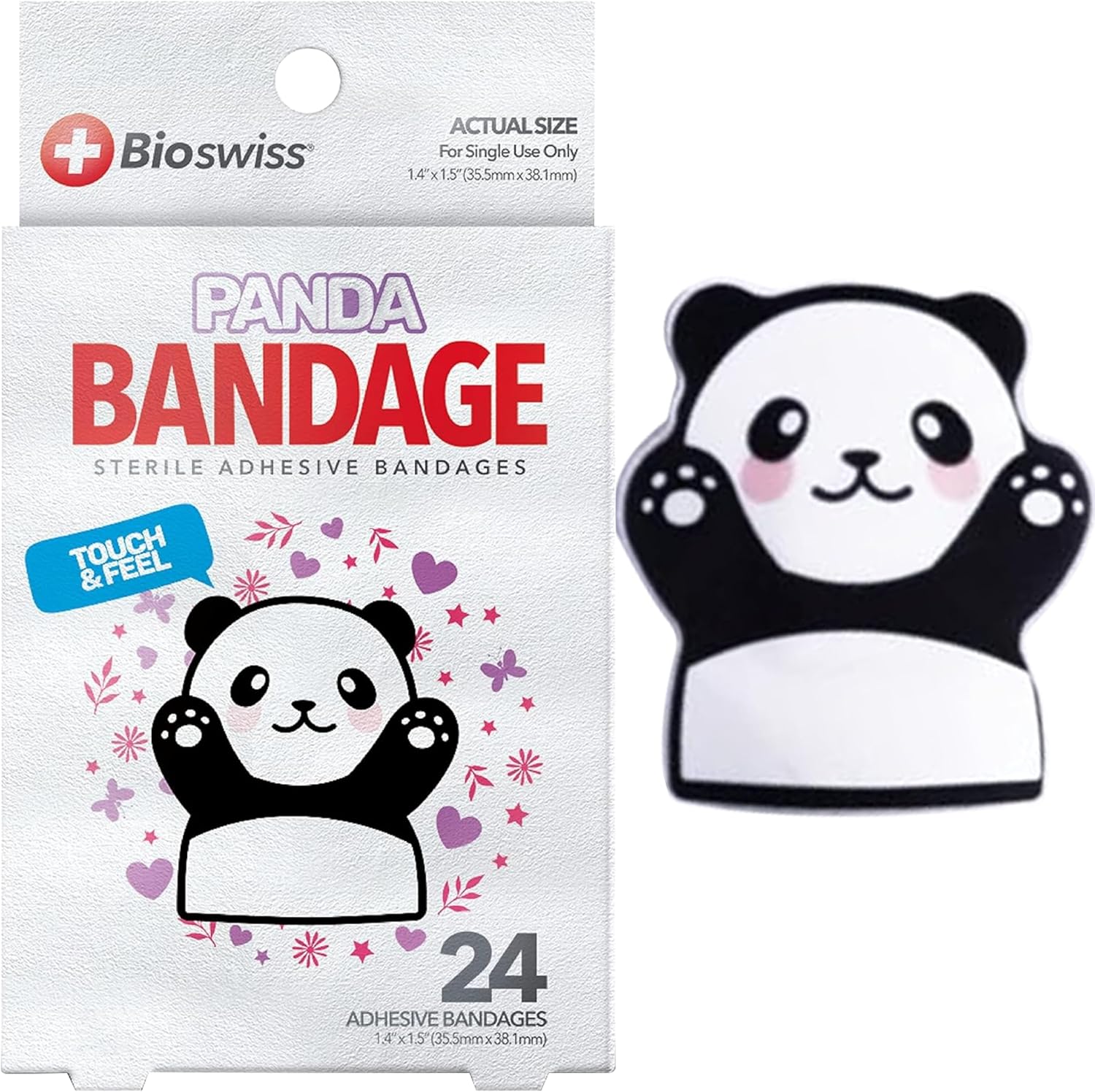BioSwiss Bandages, Self Adhesive Bandage Set, Latex Free, Sterile Wound Care