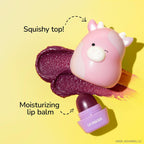 Lip Smacker Squishmallows Moisturizing Lip Balm, Fun Soft Squishy Collectible Top, Hydrates & Smooths