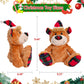 Motsamla Christmas Dog Toy – Plush Squeaky Reindeer with Crinkle Paper