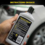 Meguiar's PlastX Clear Plastic Polish, Fast & Easy Clear Plastic Restorer for Headlights, Taillights, Soft Top Windows, and More, Remove Scratches, Cloudiness, Yellowing, and Oxidation, 10 oz