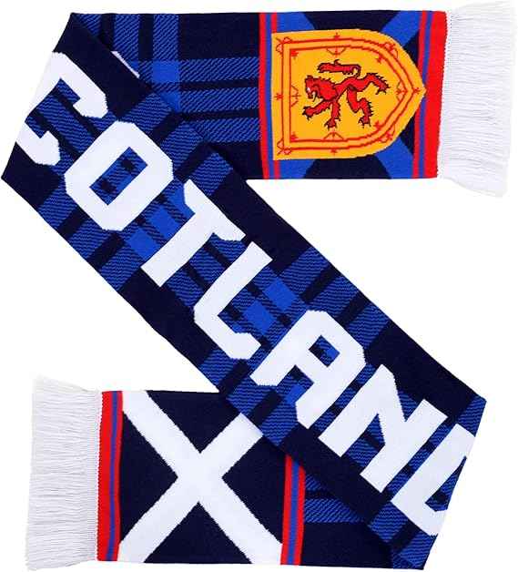 National Soccer High-Definition HD Knit Scarf (Scotland)