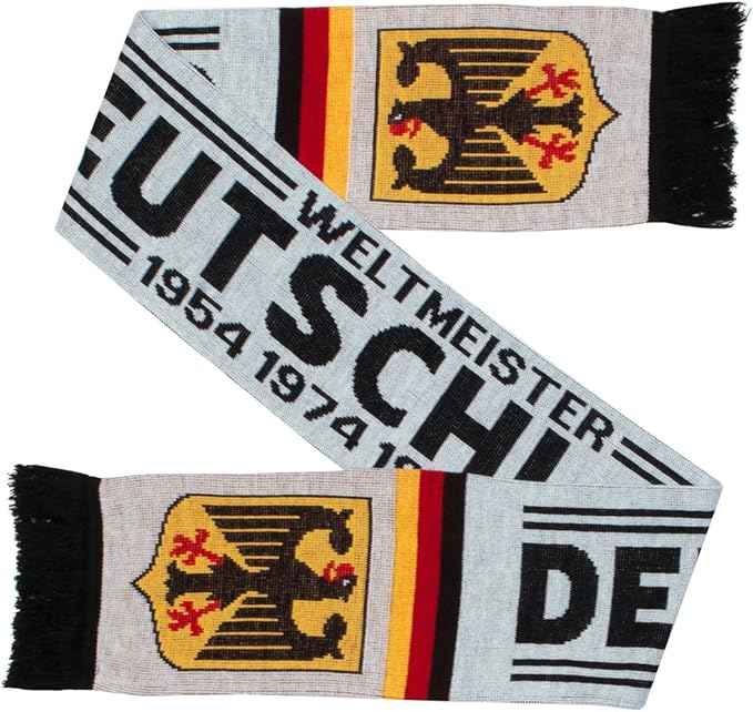 Deutschland Germany Soccer Knit Scarf