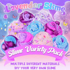 Cloud Slime kit for Girls Ages 8-12, Toys for Girls and Boys, for Kids Slime Set Party kit Goodie Bag Stuffers, 4 5 6 7 8 9 10 Year Old Girl Birthday Gift Cute Stuff