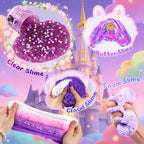 Cloud Slime kit for Girls Ages 8-12, Toys for Girls and Boys, for Kids Slime Set Party kit Goodie Bag Stuffers, 4 5 6 7 8 9 10 Year Old Girl Birthday Gift Cute Stuff