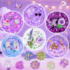 Cloud Slime kit for Girls Ages 8-12, Toys for Girls and Boys, for Kids Slime Set Party kit Goodie Bag Stuffers, 4 5 6 7 8 9 10 Year Old Girl Birthday Gift Cute Stuff