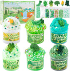 Cloud Slime kit for Girls Ages 8-12, Toys for Girls and Boys, for Kids Slime Set Party kit Goodie Bag Stuffers, 4 5 6 7 8 9 10 Year Old Girl Birthday Gift Cute Stuff