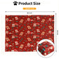 Christmas Blanket for Large Dogs – Waterproof Reversible Couch Cover