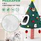 Cat Christmas Tree Tower with Scratching Post & Toys