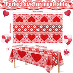 Summer Party Decorations - Summer Decorations for Home - 2 Pack Disposable Plastic Tablecloth | Floral Tablecloth for Mothers Day Wildflower Butterfly Birthday Garden Party Decorations