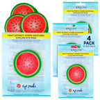 SpaLife Cooling Eye Pads | Spa Gifts & Korean Dark Circles & Puffy Eyes Treatment | Nourishing Eye Pads | Eye Mask for Puffy Eyes Daily Depuffing Eye Patches | 4 Packs of 12