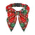 Christmas Dog Collar with Bow Tie – Plaid Adjustable Collar for Pets