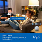 Tapo Smart Wi-Fi Power Strip, Matter, P316M, Energy Monitoring | Surge Protection, 6 Individually Controlled Outlets & 3 USB Ports, Works with Alexa, Google Assistant, Siri & Bixby