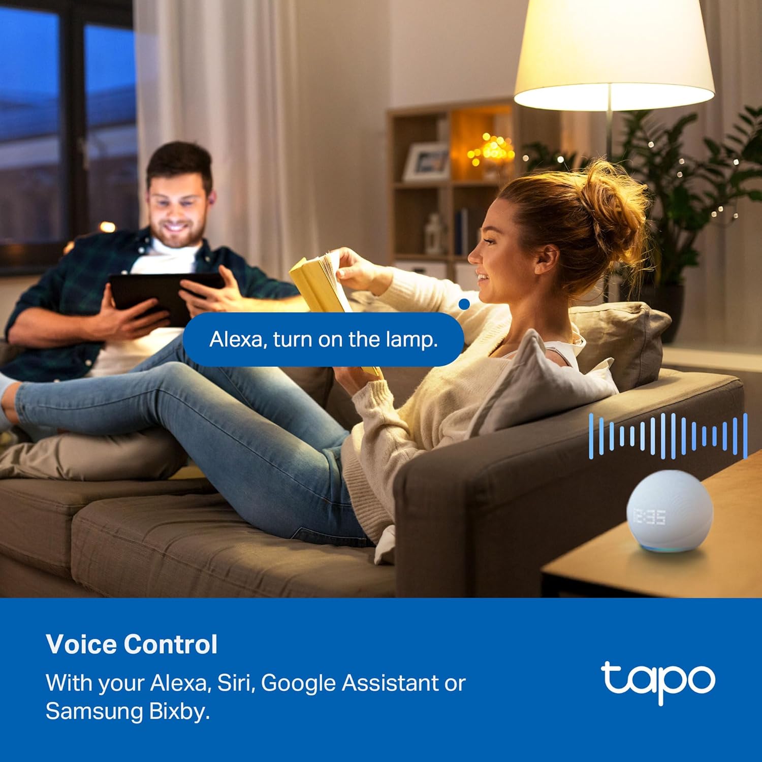 Tapo Smart Wi-Fi Power Strip, Matter, P316M, Energy Monitoring | Surge Protection, 6 Individually Controlled Outlets & 3 USB Ports, Works with Alexa, Google Assistant, Siri & Bixby