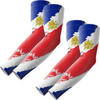 Arm Sleeves, Cooling UV Sun Protection Sports Compression for Men/Women