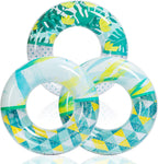 JOYIN 3 Pack Pool Floats, Pool Tube for Kids Swim Rings Inflatable Tubes, Floatie Ring Water Toys for Swimming, Summer Beach Party