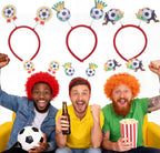 Soccer Headbands 2026 World Cup Party Accessories,Soccer Decorations and Fan Gear Sports Themed Party Favors & Decorations 3PCS