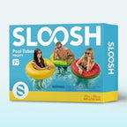 JOYIN 3 Pack Pool Floats, Pool Tube for Kids Swim Rings Inflatable Tubes, Floatie Ring Water Toys for Swimming, Summer Beach Party