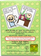 Joking Hazard Deck Pack for Fun Party Games by Cyanide & Happiness, 100 New Hilarious Comic Cards | Perfect for Game Night