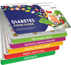 Magnetic Kitchen & Health Reference Cheat Sheet Booklet