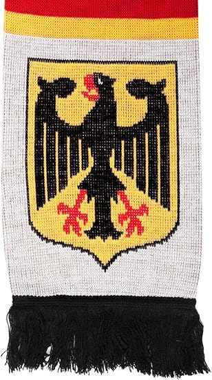 Deutschland Germany Soccer Knit Scarf