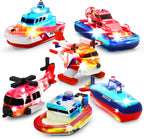 Tub Works® Bugs™ Light Up Bath Toys, 6 Pack | Water-Activated Light Up Toys Flash & Change Color | Easy-Grip Baby Girl & Toddler Bath Toys | Sensory Bathtub Toys with Bath Lights