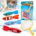 Diving Pool Toys, Bath Toys Set for Kids Shower Ages 3-12, Beach Essentials Water Toy Pool Games Summer Swim Water Dive Sinking Mermaid Toys