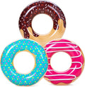 JOYIN 3 Pack Pool Floats, Pool Tube for Kids Swim Rings Inflatable Tubes, Floatie Ring Water Toys for Swimming, Summer Beach Party