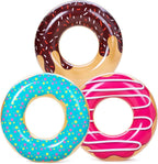 JOYIN 3 Pack Pool Floats, Pool Tube for Kids Swim Rings Inflatable Tubes, Floatie Ring Water Toys for Swimming, Summer Beach Party