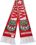 Wrexham Fan Scarf | AFC Wrexham Soccer Fan Scarf | Premium Acrylic Knit