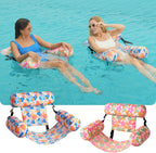 SLOOSH Inflatable Pool Floats Adult,2 Packs Floating Lounge Chairs,Blow up Pool Noodles for Adult Heavy Duty,Floating Chair for Party Summer Water Beach Lake Fun