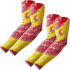 Arm Sleeves, Cooling UV Sun Protection Sports Compression for Men/Women