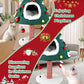 Cat Christmas Tree Tower with Scratching Post & Toys