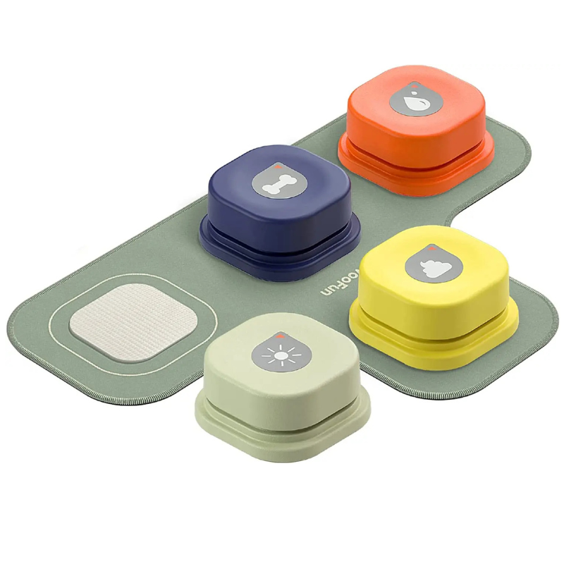 Set of colorful silicone lid seals on a white background