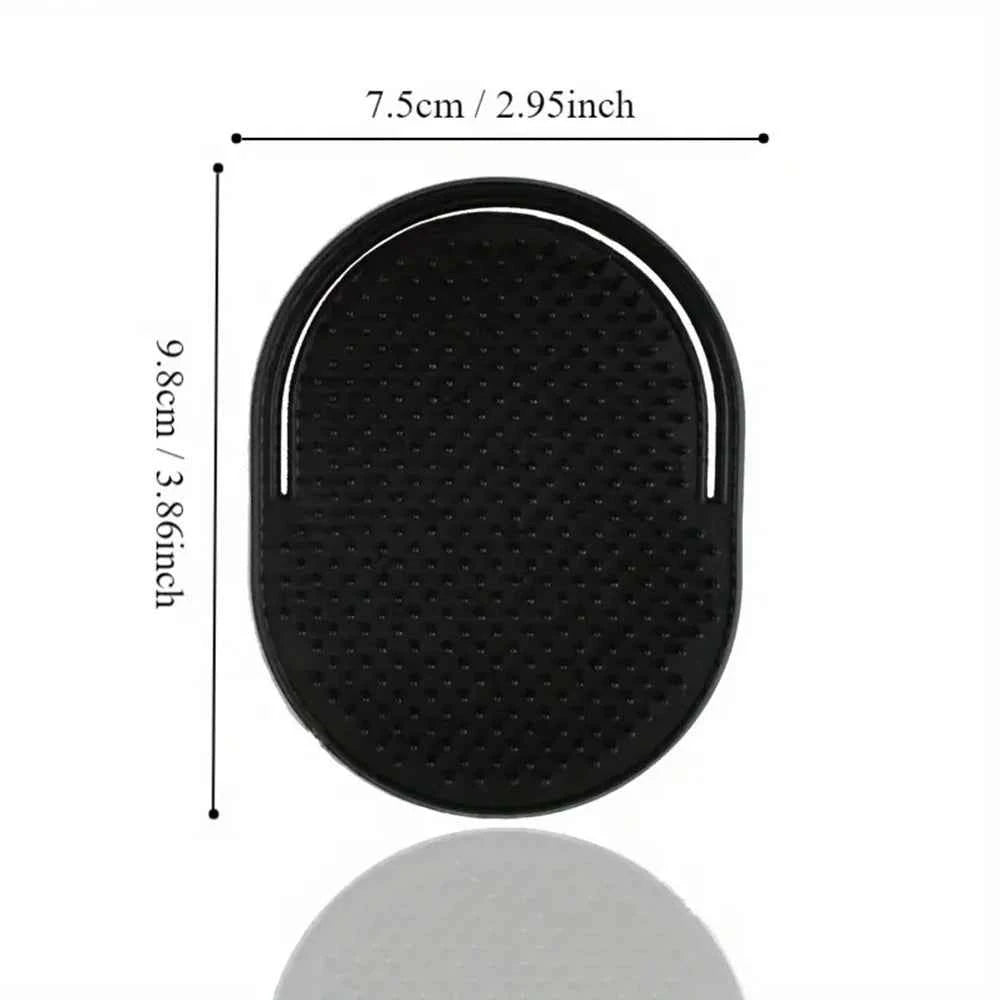 Multifunctional Pocket Hair Brush Small Light Palm Grip Comb Massage Brush Comb For Man Portable For Home Travel
