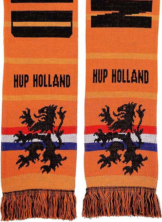 Euroscarves Netherlands Holland Nederland Soccer Knit Scarf