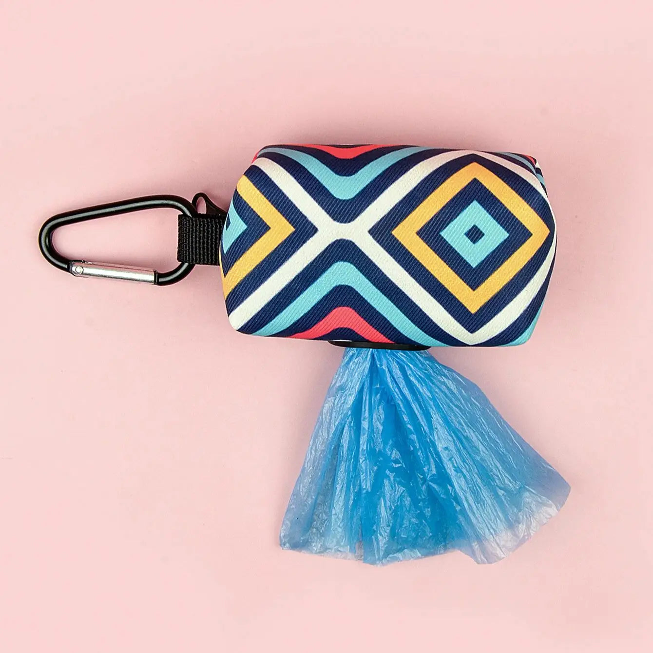 Cute Valentine’s Day Pet Poop Bag Holder – Clip-On Dispenser for Dog Leash (Bags Not Included)