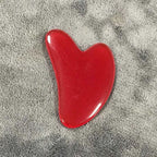 Gua Sha Massage Board for Face Rose Pink Guasha Plate Jade Face Massager Scrapers Tools for Face Neck Back Body