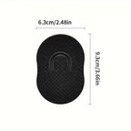 Multifunctional Pocket Hair Brush Small Light Palm Grip Comb Massage Brush Comb For Man Portable For Home Travel