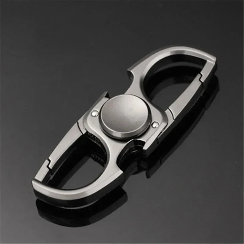 Finger Spinner Keychain Bottle Opener Stress Relief EDC Toy