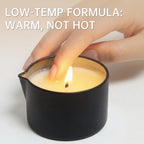 Massage Oil Candle, for Stress Relief and Skin Moisturizing, Scented Candles Aromatherapy SM Product Spa Essentials, Luxury Cand